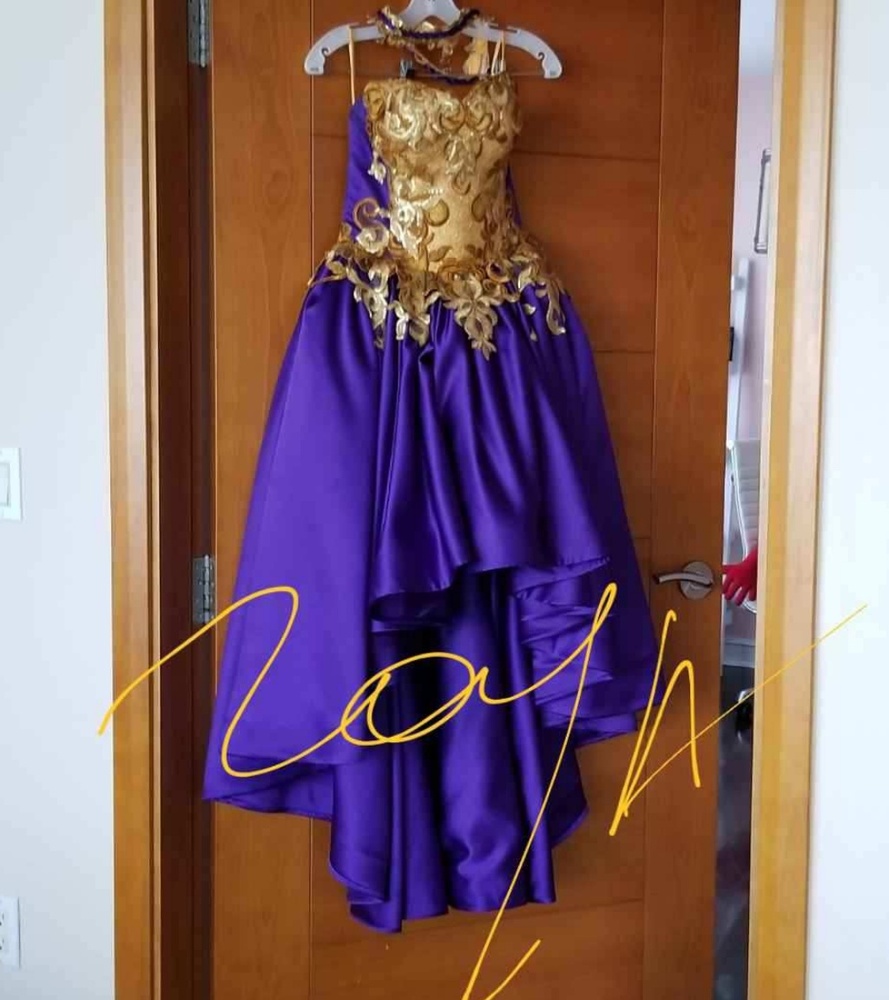Custom made dress, size 4
